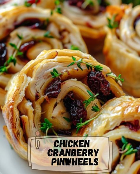 Flavor Tasty Recipes | Chicken Cranberry Pinwheels | Facebook Cranberry Chicken Pinwheels, Chicken Cranberry Pinwheels, Cranberry Cream Cheese Pinwheels, Chicken Sandwich Filling, Cranberry Pinwheels, Chicken Cranberry, Shredded Cooked Chicken, Chicken Pinwheels, Cream Cheese Pinwheels