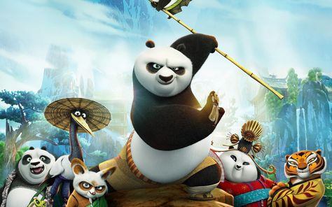 Kung Fu Panda Wallpapers, Mosaic Drawing, Panda Movies, 3d Animation Wallpaper, Panda Names, Panda 3d, Kung Fu Panda 3, Frozen Disney Movie, Cartoon Panda