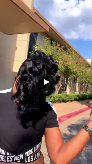 BAISI Sexy Natural Black Finger Wave WigFacebook Finger Waves For Black Women Long Hair, Fingers Waves For Black Women, Finger Wave Tutorial Long Hair, Diy Finger Waves Long Hair, Saweetie Finger Waves, Finger Waves For Black Women, Finger Wave Lace Front Wig, Black Fingers, Curly Weaves