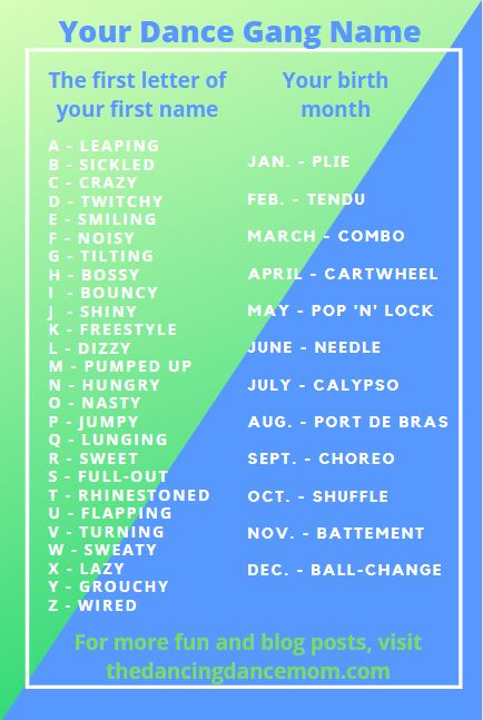 Use this generator to create your dance gang name, and then FOLLOW the LINK to write your new nickname in the comments! . #justforfun #funny #dance #dancer #dancers #danceislife #dancerlife #name #nickname #generator #justforlaughs # Gang Nicknames, Username Suggestions, Band Name Generator, Nickname Generator, Family Savvy, Dancing Poses, Extracurricular Activities, Funny Dance, Dance Instruction