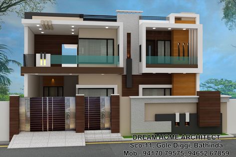 Floor Plans, 3d Elevation, Structural Drawings In Bangalore FEE Boundary Wall Design, House Front Wall Design, Building Front Designs, Compound Wall Design, Home Architect, Gate Wall Design, Front Wall Design, House Wall Design, House Outer Design