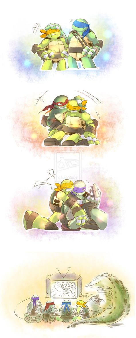 Our little brother by owiyalight on DeviantArt Tmnt Splinter, Mestre Splinter, Turtles Forever, Tmnt Mikey, Tmnt Movie, Tmnt Comics, Sneak Attack, Teenage Mutant Ninja Turtles Artwork, Teenage Mutant Ninja Turtles Art