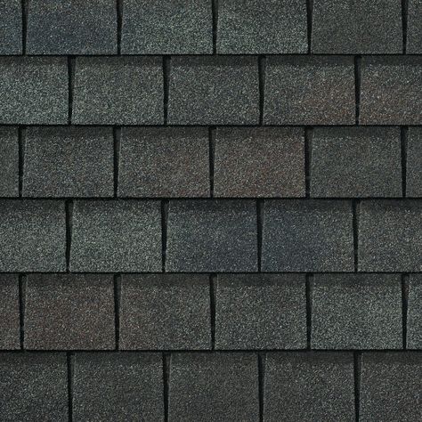 GAF Slateline 25-sq ft Royal Slate Laminated Architectural Roof Shingles Gaf Roofing, Slate Roof Tiles, Architectural Shingles Roof, Membrane Roof, Architectural Shingles, Construction Ideas, Faceted Design, Commercial Roofing, Best Solar Panels