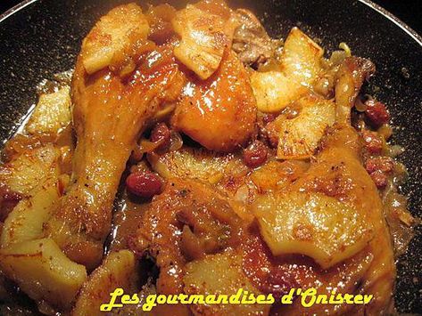 recette Cuisse de canard à la marocaine Keto Chicken, Chicken Tacos, Jamie Oliver, Arabic Food, Poultry Recipes, Mediterranean Recipes, Flan, Chicken Wings, Food And Drink