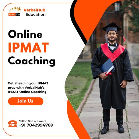 Get ahead in your IPMAT prep with VerbalHub’s IPMAT Online Coaching! Comprehensive study materials, expert mentorship, and regular mock tests ensure your success. Join now Professional Advice, Mock Test, Online Coaching, Study Materials, Coaching, How To Find Out, Education