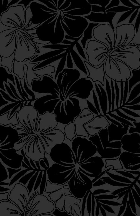 Hawaiian Art, Phone Screen Wallpaper, Floral Wallpaper Phone, Floral Theme, Dark Floral, Screen Wallpaper, Aesthetic Iphone Wallpaper, Floral Wallpaper, Flower Pattern