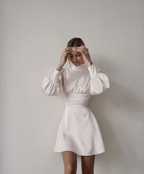 Short White Dress, Winter Outfits For Girls, Elegant Dresses Classy, Black Outfits, Mini Robes, Grad Dresses, Causual Outfits, Glam Dresses, Fancy Outfits