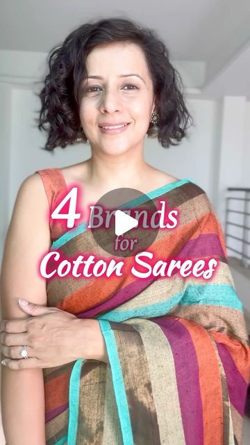 Shweta Mathur on Instagram: "Check out 4 brands to buy cotton sarees 

1. @oaghindia Cotton handloom sarees, tissue, linen, chanderi as well. Very smart and affordable, great for work wear

2. @shreeamore.in Cotton sarees with embroidery and appliqué work, they have a unique collection 

3. @mogasu.goa Mul sarees with quirky prints inspired by Goan houses. They have great styles and colours 

4. @kaisoriindia Gorgeous kota sarees with block prints, they also have maaheshwaris and cotton silks

My saree from @oaghindia 

#saree #sari #cotton #handloom #kota #mulmul #blockprinting #workwear #summer #styletip #wheretobuy" Cotton Saree Styling, Goan Houses, Checked Saree, Mulmul Cotton Sarees, Workwear Summer, Appliqué Work, Cotton Sarees Handloom, Quirky Prints, Cotton Saree Designs