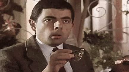 Shocked Mr GIF - Shocked Mr Bean - Discover & Share GIFs Shocked Face, Mary Sue, Mr Bean, Real Facts, Birthday Gif, Just Now, Harry And Meghan, Super Funny, Nicki Minaj