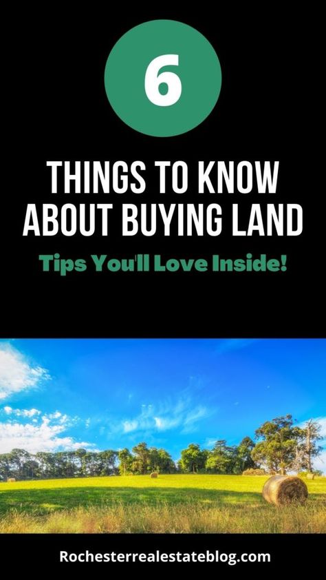 Buying Land, Real Estate Education, Real Estate Articles, Top Realtor, Real Estate Advice, Real Estate Information, First Time Home Buyers, How To Buy Land, Real Estate Tips