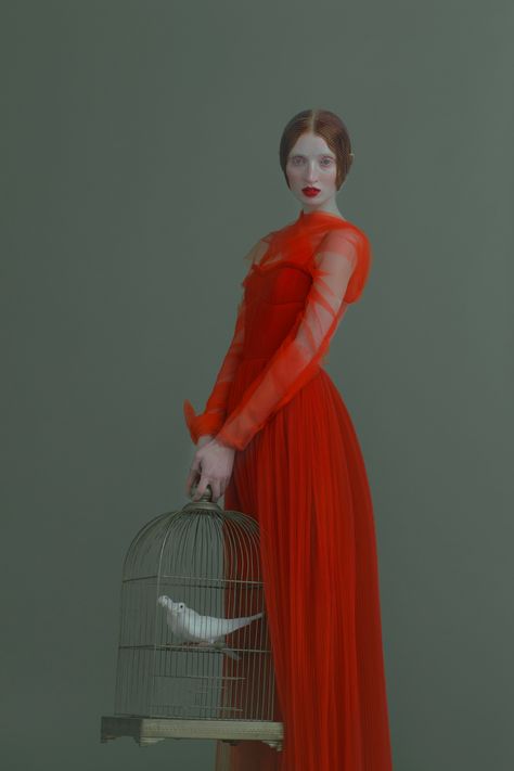 Red Fashion Photography, Evelyn Bencicova, Dior Editorial, Live References, Woman In Red Dress, Bohemian Photography, Black Pinterest, Creative Fashion Photography, Mode Editorials