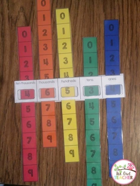 Learn engaging ways to teach place value to your upper elementary students and grab a freebie! Teach Place Value, Math Intervention, Math Instruction, Math Strategies, Third Grade Math, Math Methods, Math Workshop, Mental Math, Homeschool Math