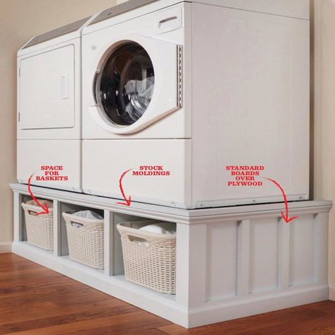 Receive fantastic suggestions on "laundry room storage diy budget". They are actually readily available for you on our web site. #laundryroomstoragediybudget Laundry Room Pedestal, Washer And Dryer Pedestal, Laundry Room Tables, Laundry Room Update, Room Storage Diy, Laundry Pedestal, Laundry Room Inspiration, Laundry Room Remodel, Laundry Closet