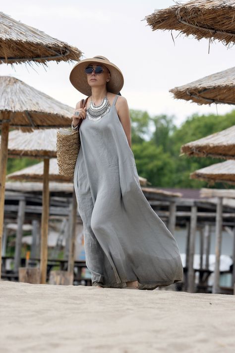 Excited to share the latest addition to my #etsy shop: Long Linen Dress, Sleeveless Dress, Sleep Dress, Pockets, Simple Linen Dress, Summer Linen Dress, Kaftan, Boho Dress, Classic Linen Dress https://etsy.me/3N8QMzh #solid #yes #wedding #minimalist #sleeveless #aline Simple Linen Dress, Classic Linen Dress, Wedding Minimalist, Simple Linen, Linen Dress Summer, Dress Kaftan, Long Linen Dress, Linen Fabrics, Dress Pockets