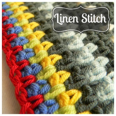 How To Crochet:  Linen Stitch Crochet Linen Stitch, Linen Stitch Crochet, Picot Crochet, Different Crochet Stitches, Linen Stitch, Stitch Crochet, Crochet Instructions, Crochet Stitches Tutorial, Crochet Stitches Patterns