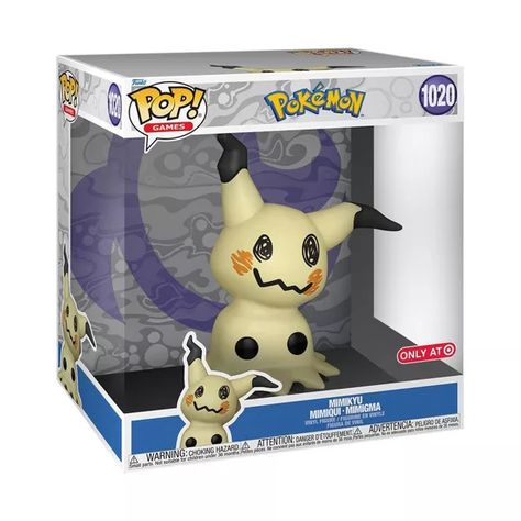 Pokemon Funko Pop, Pokemon Mimikyu, Pokemon Merchandise, Minecraft Toys, Vinyl Display, Stitch Toy, Disney Pop, Pop Games, Funko Pop Figures