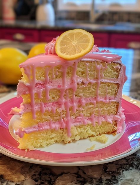 🌟 Pink Lemonade Cake ��🌟🌟🍋 This Pink Lemonade Cake is a must-try for all dessert lovers! Tangy, sweet, and oh-so-pretty, it's perfect for summer gatherings or anytime you want a vibrant and refreshing treat.🌟   Ingredients🌟🌟 2 1/2 cups all-purpose flour 🍞 2 1/2 teaspoons baking powder 🌟 1/2 teaspoon salt 🧂 1 1/2 cups granulated sugar 🍚 1/2 cup unsalted butter, softened 🧈 4 large egg whites 🥚 1 cup milk 🥛 1/2 cup frozen pink lemonade concentrate, thawed 🍋 1 tablespoon lemon zest 🍋 Frozen Pink Lemonade, Pink Lemonade Cake, Lemonade Cake, Box Lunches, Lemonade Concentrate, Pink Lemon, Summer Gathering, Dessert Lover, Bento Box Lunch