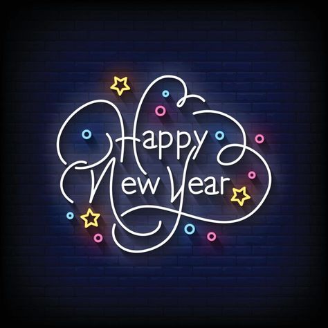 Happy New Year 2023 Video, Happy New Year Neon, Christmas Edits, New Years Eve Pictures, December Decor, New Year Wishes Messages, New Year Wishes Quotes, New Year Gif, Happy New Year Cards