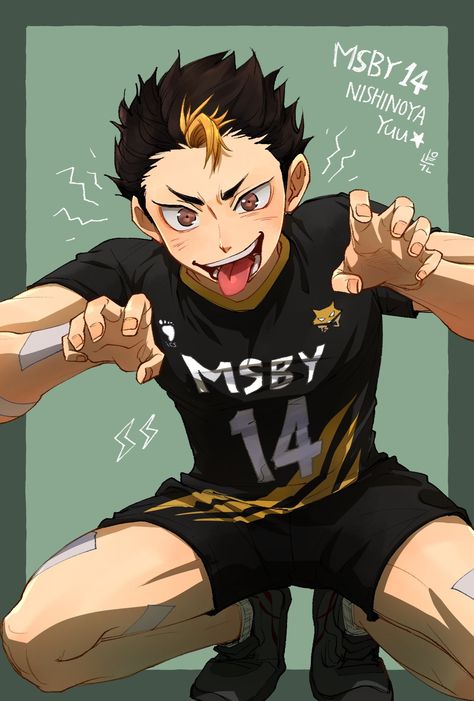 Noya Haikyuu, Yū Nishinoya, Nishinoya Yuu, Haikyuu Manga, Haikyuu Characters, Haikyuu Fanart, Sports Anime, Fanarts Anime, Haikyuu Anime