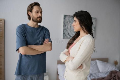 Offended woman crossing arms and looking stock photos Boyfriend In Bedroom, Woman Crossing Arms, Beard Boyfriend, Crossing Arms, Women Standing, Angry Women, Brunette Woman, Stock Photography Free, Woman Standing