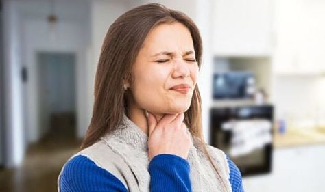 “Our patient thinks she has a lump in her throat. Do you know what the remedy is? Scroll down for the answer.” Lump In Throat, Ent Specialist, Lymph Detox, Muscle Twitching, Lymph System, Jaw Pain, Candida Albicans, Shortness Of Breath, Sore Throat