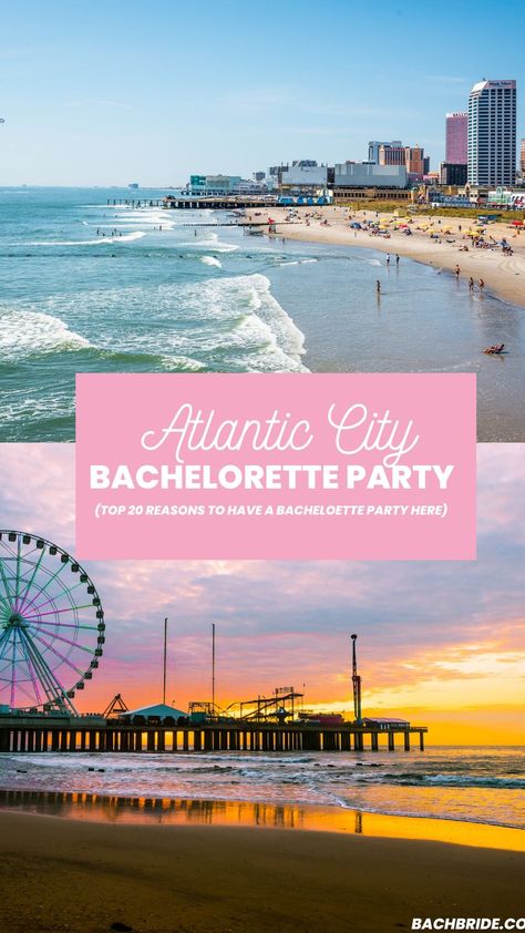 Bachelorette Atlantic City, Atlantic City Bachelorette Party, Atlantic City Outfit, City Bachelorette Party, City Bachelorette, Atlantic City Hotels, Atlantic City Casino, Atlantic City Boardwalk, Bachelorette Party Itinerary