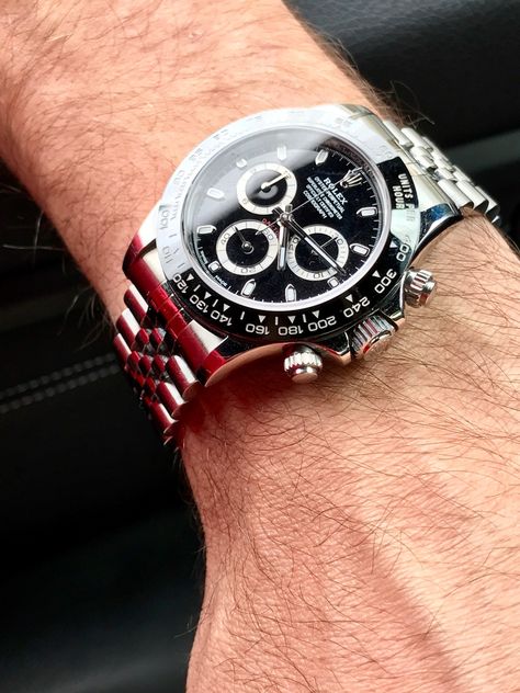 Jubilee on my Daytona C 116500 - Rolex Forums - Rolex Watch Forum Tudor Watch, Rolex Tudor, Rolex Watch, Rolex Daytona, Bad Habits, Men's Collection, Cool Watches, Rolex Watches, Rolex