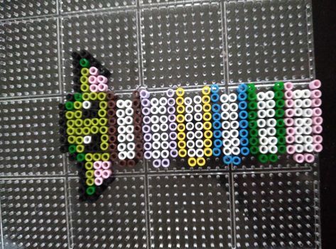 Perler Bead Bookmarks, Bead Bookmarks, Ironing Beads, Modele Pixel Art, Easy Perler Beads, Melty Bead Patterns, Pearl Beads Pattern, Easy Perler Beads Ideas, Perler Bead Templates