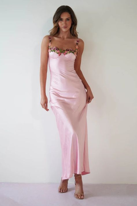 New Arrivals: Dresses & Women's Clothing | Ireland & UK – Page 2 Long Pink Floral Dress, Pink Wedding Guest Dresses, Pink Satin Dress, Prom Dresses Long Pink, White Bridal Dresses, Maxi Dress Wedding Guest, White Bridesmaid Dresses, Pink Wedding Dresses, Maxi Gown Dress