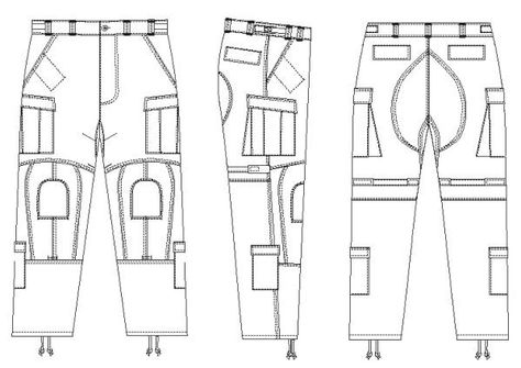 Cargo Pants Pattern, Sewing Pattern Pants, Men Pants Pattern, Celana Kargo, Hoodie Sewing Pattern, Tactical Cargo Pants, Pattern Pants, Combat Pants, Sewing Pants