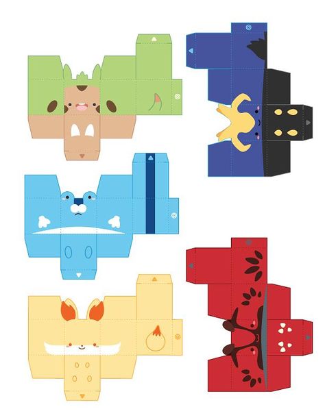 Pokemon Papercraft, Papercraft Pokemon, Kalos Region, Pokemon Diy, Pokemon Craft, Origami Paper Art, Pinterest Diy Crafts, Paper Doll Template, Papercraft Templates