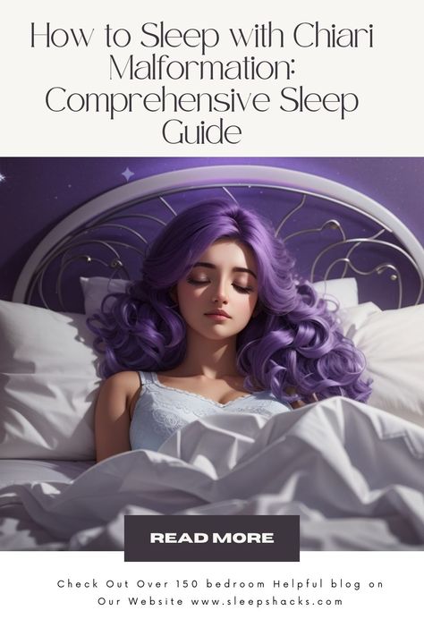 How to Sleep with Chiari Malformation Chiari Malformation Surgery, Turmeric Vitamins, Chiari Malformation, Sleep Guide, Summer Health, How To Sleep, Blood Sugar Diet, Healthy Diet Tips, Oral Health Care