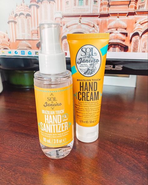 Perfect pair! Sol de janeiro. Hand sanitizer, hand cream, bum bum cream. http://liketk.it/3fCYe #liketkit @liketoknow.it Follow my shop on the @shop.LTK app to shop this post and get my exclusive app-only content! #liketkit #LTKbeauty #LTKunder50 #LTKtravel @shop.ltk http://liketk.it/3fCYe Bum Bum Cream, Travel Must Haves, Skin Care Essentials, Hand Cream, Dream Room, Hand Sanitizer, Perfect Pair, Hand Soap Bottle, Beauty Makeup