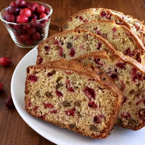 Cranberry Walnut Bread Recipe | Yankee Magazine Walnut Loaf Recipe, Blueberry Quick Bread, Cranberry Nut Bread, Walnut Bread Recipe, Cranberry Walnut Bread, Walnut Loaf, Orange Bread, Nut Bread Recipe, Cranberry Orange Bread