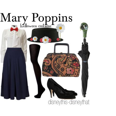 Matilda Outfit, Mary Poppins Disfraz, Mary Poppins Kostüm, Mary Poppins Halloween, Mary Poppins Halloween Costume, Mary Poppins Costume, Costume Disney, Hallowen Costume, Diy Kostüm