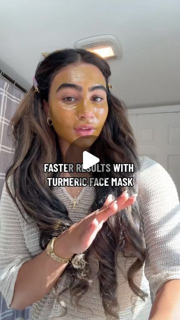 How To Make Clay Mask At Home, Tumeric Masks, Turmeric Skin Care, Turmeric For Skin, Facial At Home, Home Facial, Turmeric Face Mask, Tumeric Face Mask, Hygiene Tips