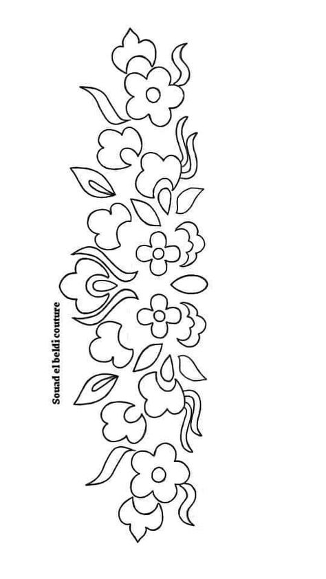 Embroidery Tracing Patterns, Embroidery Tracing, Foil Painting, Motif Bordir, Gala Design, Jewellery Design Sketches, Hand Embroidery Patterns Flowers, Diy Embroidery Patterns, Couture Sewing Techniques