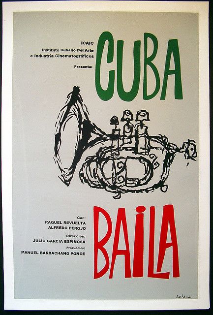 Cuba Dance, Cuban Decor, Vintage Cuba, Cuban Music, Cuban Art, Film Posters Art, Cinema Posters, Movie Poster Art, Vintage Typography