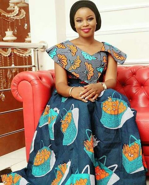 Ankara Styles For Ladies, Nigerian Style, Ghanaian Fashion, Best African Dresses, African Dresses Modern, African Wear Dresses, Afrikaanse Mode, African Maxi Dresses, African Fashion Women Clothing