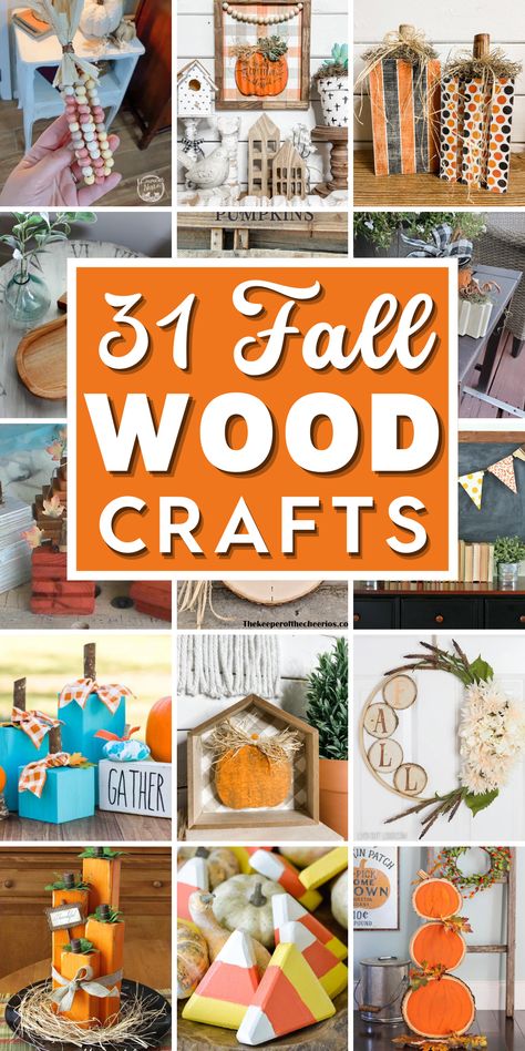 Discover the charm of fall decorations with our collection of DIY fall wood crafts. From rustic wood slice projects to DIY autumn decorations, get inspired to create DIY wood fall projects. From fall wood signs to wooden pumpkins to other fall wood arts. Unleash your creativity with wood pallet projects and enhance fall wreaths adorned with wood accents. From wooden scarecrow crafts to pumpkin-shaped wood creations, our woodland-inspired fall crafts offer endless possibilities. Fall Wood Projects, Bath Panels, Fall Crafts For Adults, Fall Wood Crafts, Fall Decor Diy Crafts, Fall Wood Signs, Wood Block Crafts, Halloween Wood Crafts, Wooden Bath