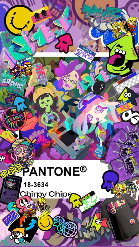 Chirpy Chips is one of my fav bands #splatoon #splatoon3 #splatoon2 #splatoon1 #splatooninkling Splatoon Wallpaper Iphone, Splatoon Cursed, Splatoon Room, Splatoon Concept Art, Chirpy Chips, Splatoon Wallpaper, Callie Marie, Chat Memes, Pearl And Marina