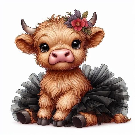 This is a digital file. Nothing will be mailed to you. Cow Cartoon Images, Doodle Therapy, Cow Cartoon, Highland Cow Png, Cow Wallpaper, Steampunk Ideas, Beautiful Tattoos For Women, Baby Highland Cow, Animals Photography