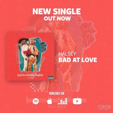 A Music Promo Video for Instagram and Social Media done by guimellon on Fiverr. (In the picture: Bad At Love by Halsey) Facebook Social Media, Create Music, The Music Industry, Facebook Youtube, Promo Videos, Promotional Video, Video Services, Like Instagram, Music Industry