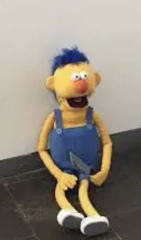 DHMIS Yellow Guy Pfp, Welcome Home Puppet Show Fanart, Yellow Guy Dhmis, Dhmis Memes, Don't Hug Me I'm Scared Fanart, Yellow Guy, Red Guy, Silly Puppets, Dont Hug Me