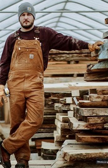 Work Wear Men Workwear Style, Mens Carhartt Outfit, Carhartt Overalls Mens, Workwear Fashion Men, Men's Workwear Fashion, Men's Workwear, Insulated Coveralls, Farmer Outfit, Men Workwear