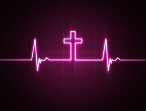 Heart monitor with cross Trend Tattoo, Aesthetic Organization, Bible Cross, Prayer Images, Catholic Wallpaper, Cross Pictures, Heart Monitor, Cross Wallpaper, Christian Backgrounds