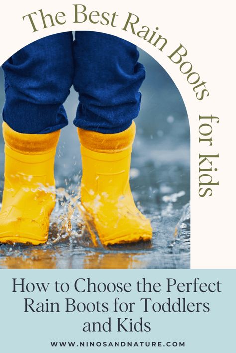 How to Choose the Perfect Rain Boots for Toddlers and Kids Rain Boot Outfit, Best Rain Boots, Bogs Boots, Toddler Rain Boots, Kids Rain Boots, Kids Rain, Hunter Rain Boots, Forest School, Muck Boots