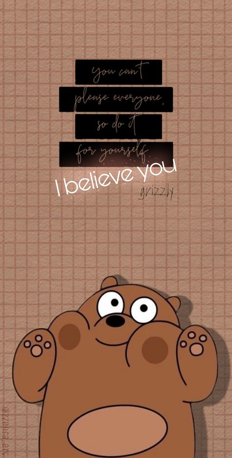 Grizzly Bear Wallpaper, Bare Bears Wallpaper, We Bare Bears Wallpaper, Coolest Wallpaper, We Bare Bear, Bears Wallpaper, Disney Character Drawing, Wallpaper Iphone Disney Princess, We Bare Bears Wallpapers