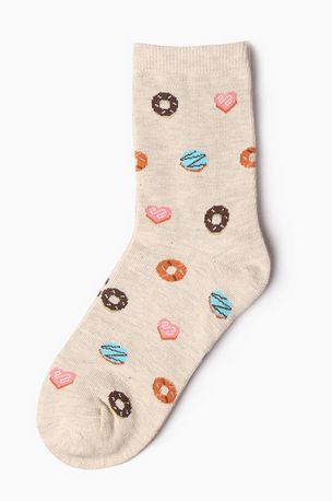 Donut Socks, Food Socks, Socks Outfit, Pretty Socks, Diy Outfits, Pyjama Satin, Cute Donuts, Diy Socks, Funky Socks