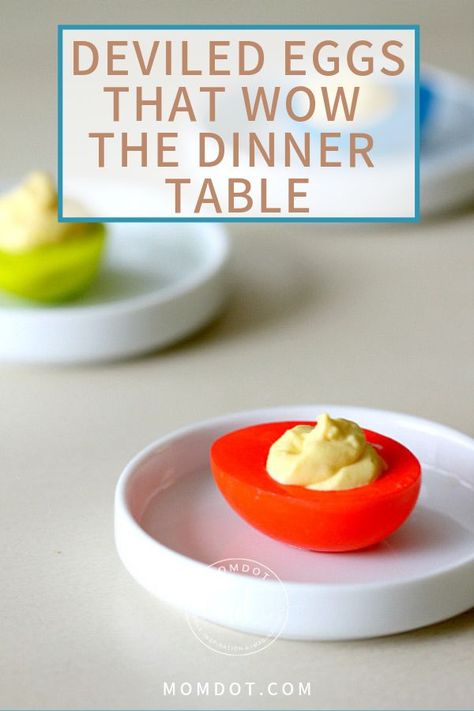 Colored Deviled Eggs Recipe, Dyed Deviled Eggs, Colored Deviled Eggs, Essential Oils For Pregnancy, Easter Egg Dye, Deviled Eggs Recipe, Deviled Egg, Egg Dish, Slime Recipe